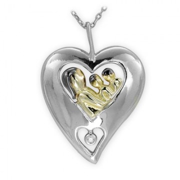 P�rlanta Kolye Anne ve �ocuk Flames