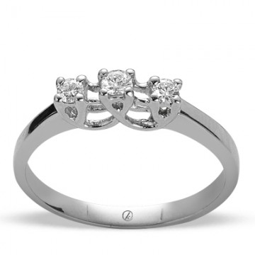 P�rlanta 0.16 ct Tria Y�z�k Alara