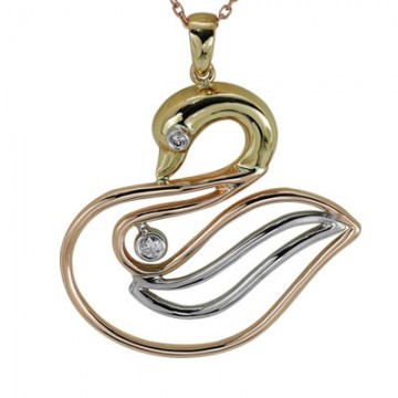 Do�a P�rlanta Kolye Swan