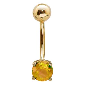  Kuyumcu Kuyumculuk Altın Piercing Ametist-Peridot-Sitrin-Mavi Topaz