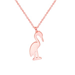 Kuyumcu Kuyumculuk Altın Flamingo Kolye